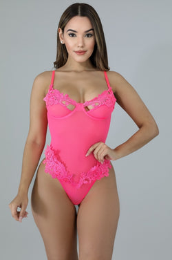 "MAJESTIC" BODYSUIT (PINK)