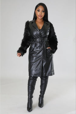 "PRIVILEGED LADY" COAT